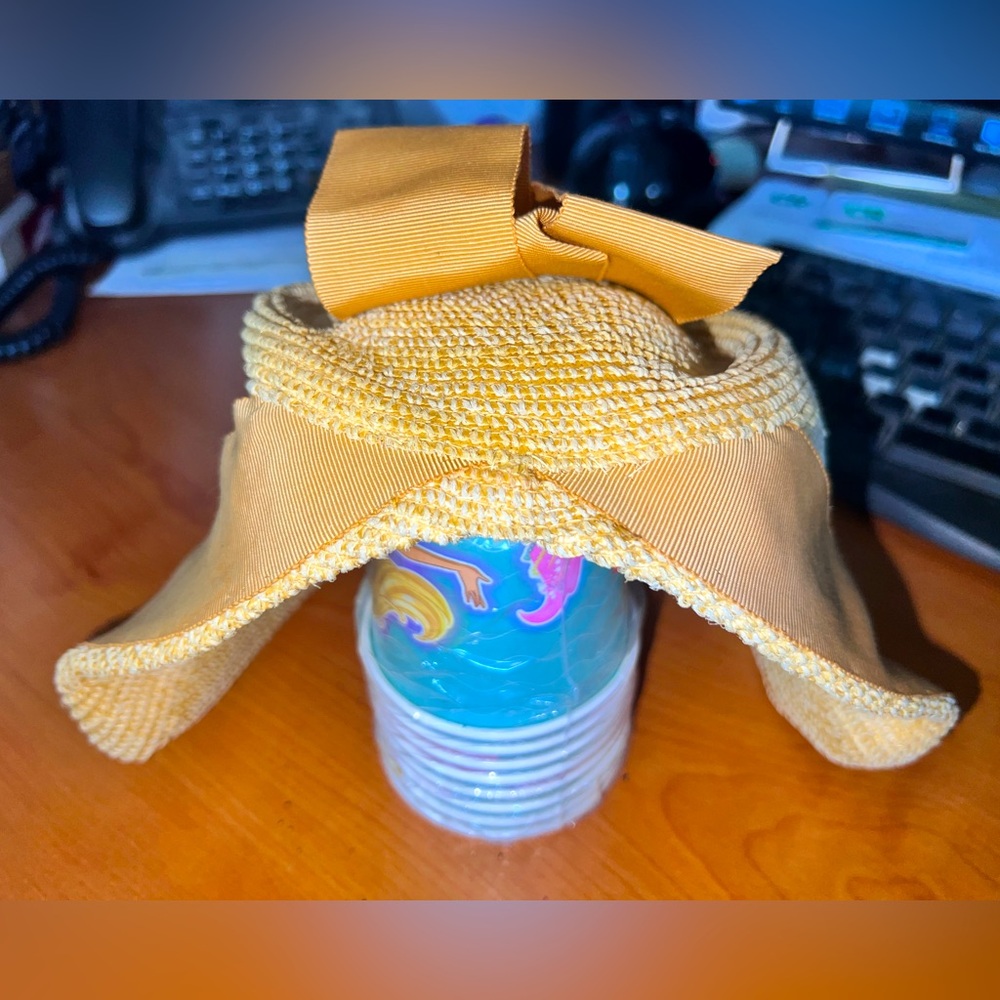 Vintage 50s Rovita New York original summer hat